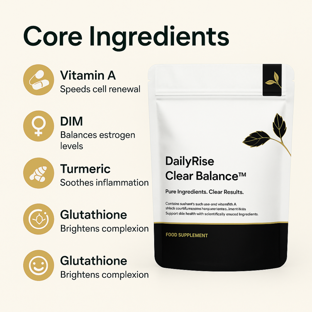 DailyRise Clear Balance™ Acne Supplement